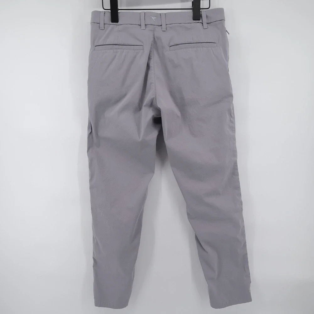 Birddogs Stretch Cotton Blend Chino Pants Grey Mens‎ 32x30 Inseam measures 29